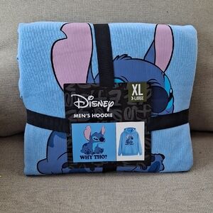 Disney Light Blue Men's Hoodie